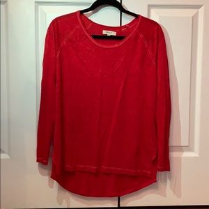 Red Madewell oversized tshirt